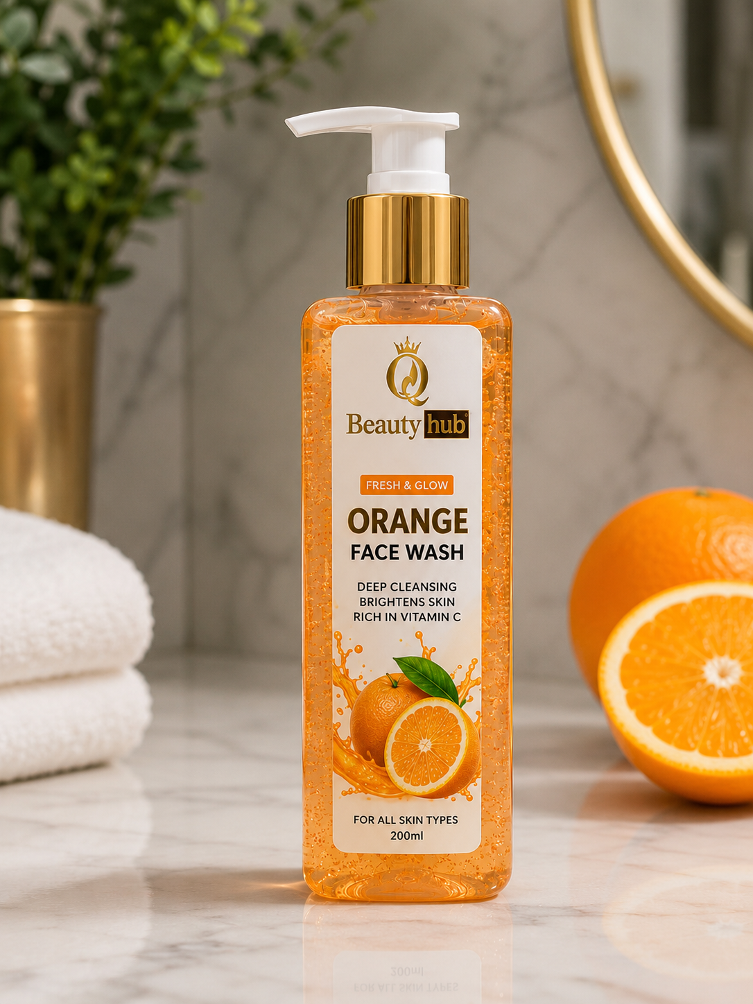Orange Face Wash