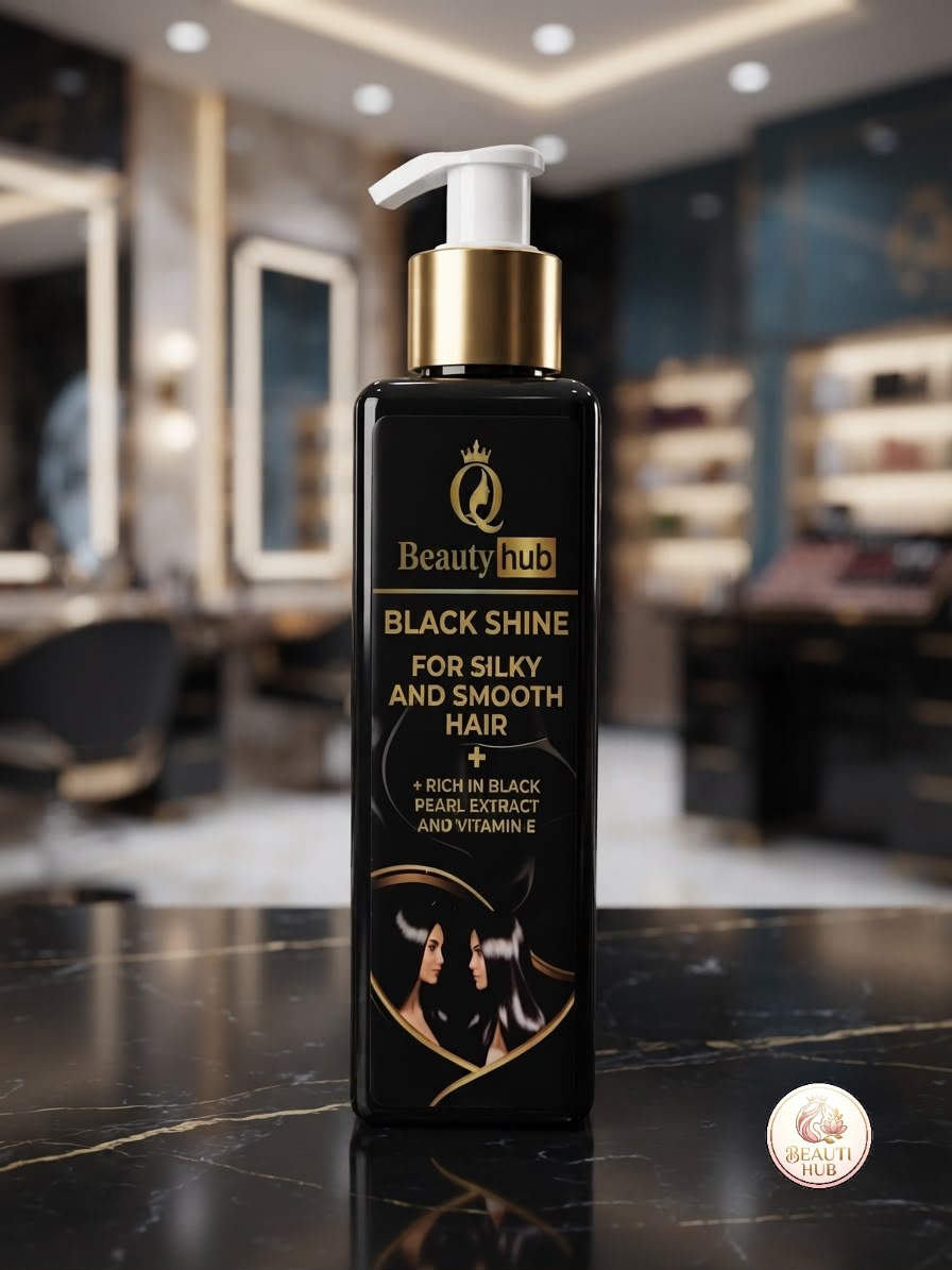 Black Shine – For Silky & Smooth Hair