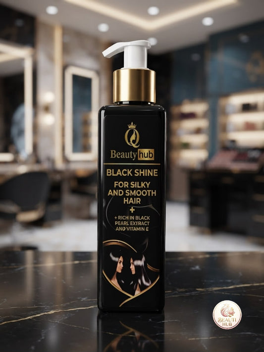 Black Shine – For Silky & Smooth Hair